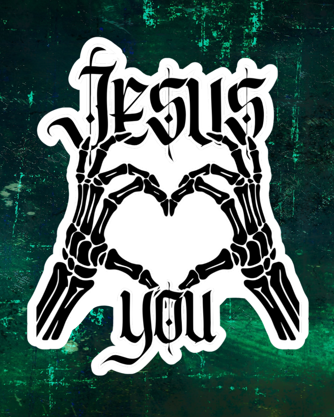 Jesus Loves You Sticker