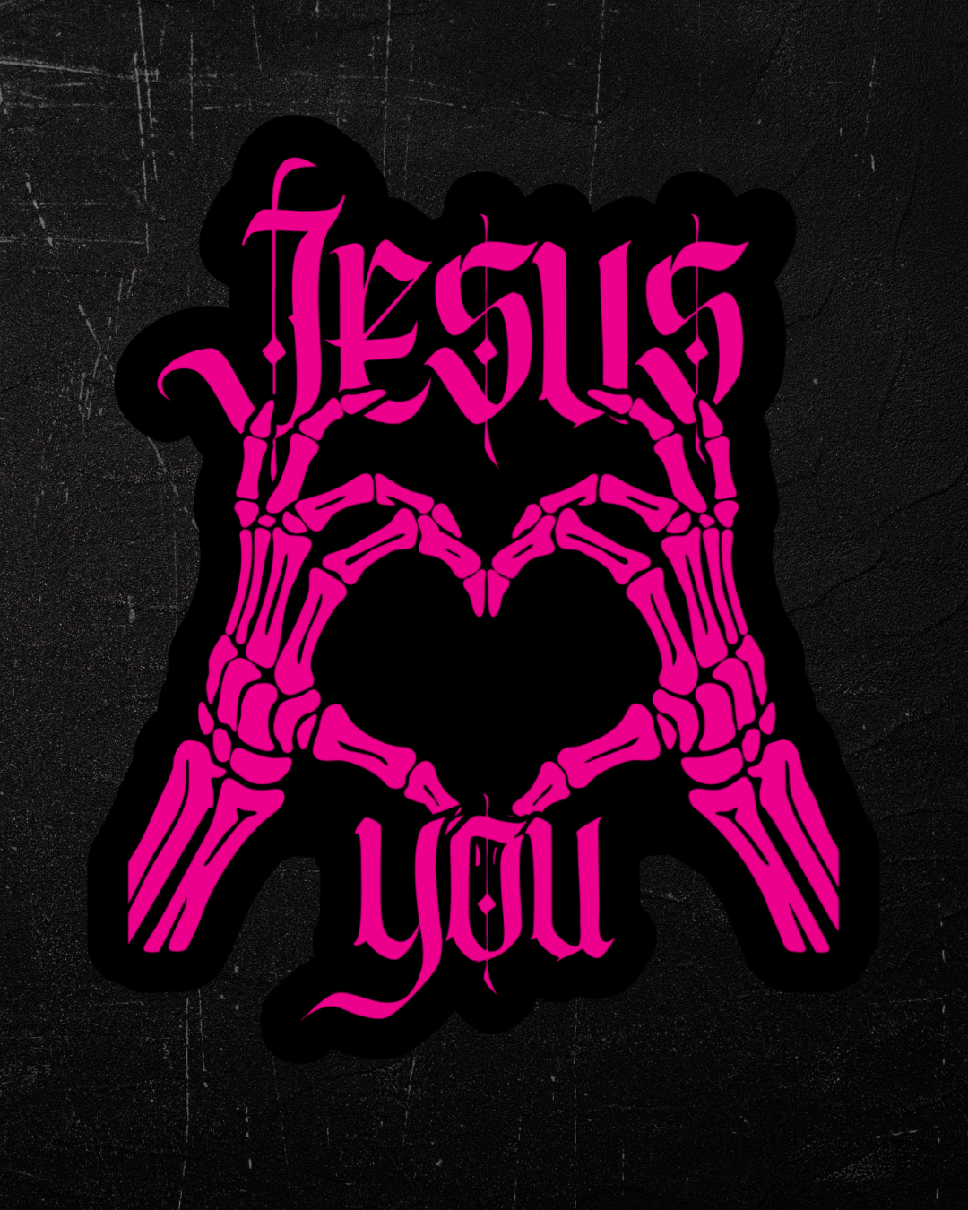 Jesus Loves You Sticker