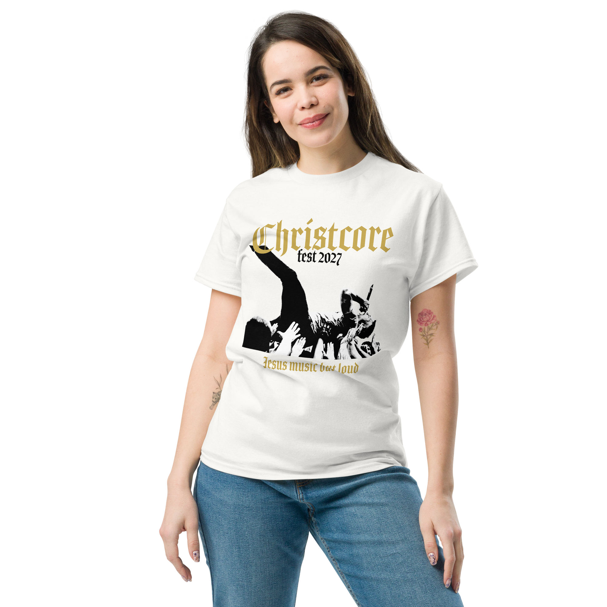 Christcore Fest 2027 Logo Tee