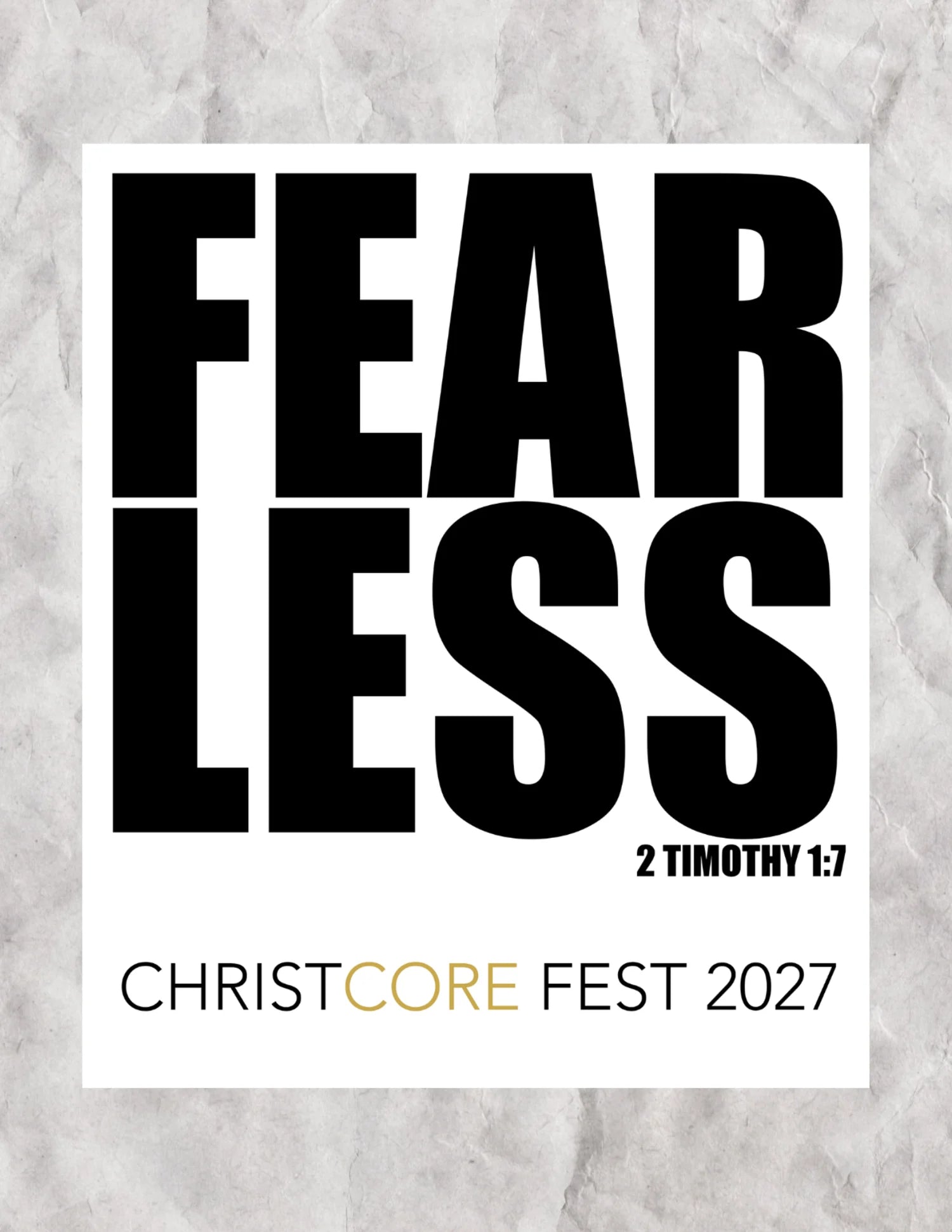 Fearless Sticker