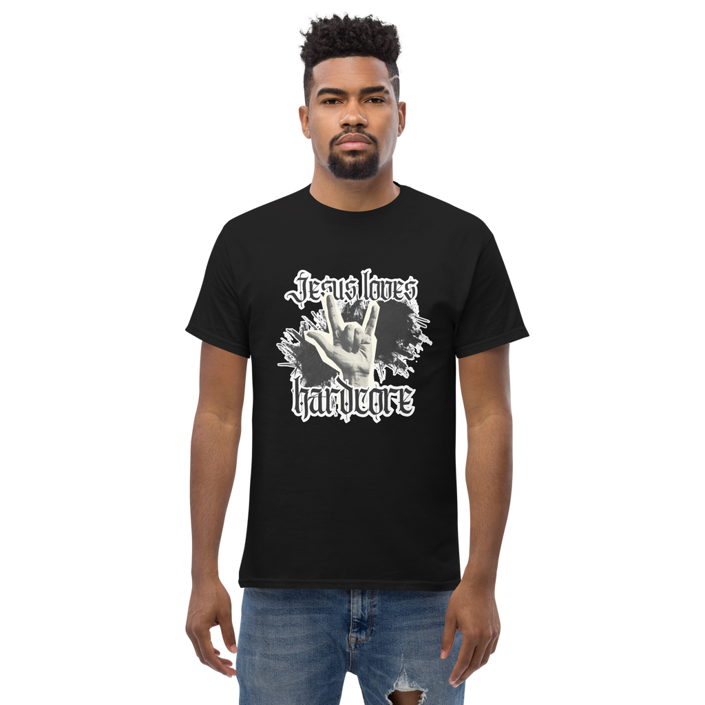 Jesus Loves Hardcore Tee Shirt